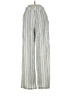Sienna Sky Stripes Silver Casual Pants Size S - photo 2