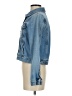 Topshop 100% Cotton Blue Denim Jacket Size 4 - photo 5