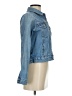 Topshop 100% Cotton Blue Denim Jacket Size 4 - photo 4