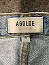 AGOLDE 100% Cotton Blue Jeans Size 27 waist - photo 7