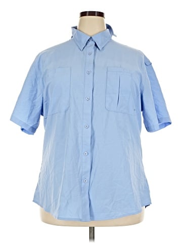 World Wide Sportsman Short Sleeve Blouse (view 1)