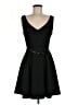 Black Swan Solid Black Cocktail Dress Size M - photo 1