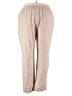 Sport Savvy Solid Tan Casual Pants Size 2X - photo 1