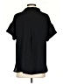 Staccato 100% Polyester Solid Black Short Sleeve Blouse Size S - photo 2