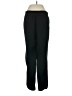 Ann Taylor LOFT 100% Polyester Solid Black Track Pants Size 4 - photo 2