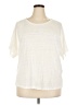 Chico's Ivory Short Sleeve T-Shirt Size XXL (4) - photo 1