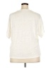 Chico's Ivory Short Sleeve T-Shirt Size XXL (4) - photo 2