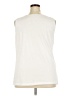 Relativity 100% Nylon Ivory Sleeveless Blouse Size 2X - photo 2