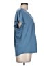 Fortune + Ivy Blue Short Sleeve Blouse Size L - photo 4