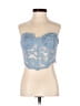 Kendall & Kylie 100% Polyester Blue Tube Top Size XS - photo 1