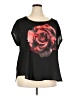 Torrid Black Short Sleeve Top Size 2X Plus (2) - photo 1