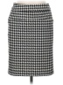 MICHAEL Michael Kors Houndstooth Gray Black Casual Skirt Size 6 - photo 1