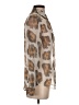 Equipment 100% Silk Animal Print Brown Blouse Size S - photo 4
