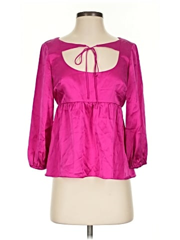 Amanda Uprichard 3/4 Sleeve Blouse (view 1)