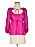 Amanda Uprichard Pink 3/4 Sleeve Blouse Size S - photo 1