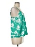 J.Crew 100% Polyester Green Sleeveless Blouse Size 6 - photo 4