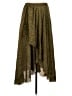 Zara 100% Polyester Animal Print Green Casual Skirt Size S - photo 2