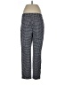 Talbots Houndstooth Blue Casual Pants Size 12 - photo 2