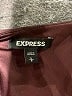 Express 100% Polyester Burgundy Jumpsuit Size L - photo 4