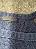 ATM Solid Blue Pullover Sweater Size S - photo 7