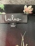 Lulus 100% Polyester Floral Black Long Sleeve Blouse Size S - photo 7