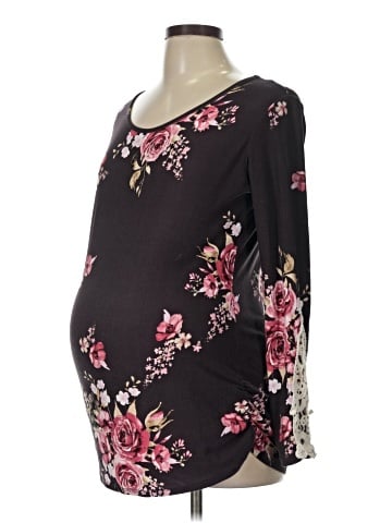Pink Blush Long Sleeve T-Shirt (view 1)