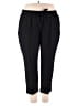 Lane Bryant Solid Black Casual Pants Size 24 - photo 1
