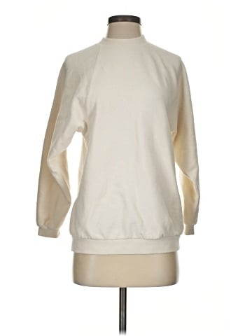 Madewell Button-Back Mockneck Top (view 1)