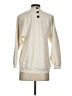 Madewell Ivory Button-Back Mockneck Top Size XXS - photo 2