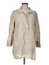 Chico's 100% Linen Tan 3/4 Sleeve Button-Down Shirt Size L - photo 1