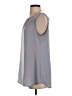 CAbi 100% Polyester Gray Sleeveless Blouse Size S - photo 5