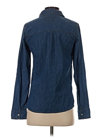 Girl Krazy Long Sleeve Button-Down Shirt (view 2)