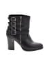 Just Fab Black Ankle Boots Size 8 - photo 1