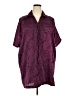 Solange 100% Polyester Burgundy Casual Dress Size 18 - photo 1