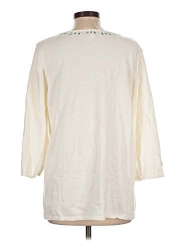 Quacker Factory 3/4 Sleeve Blouse (view 2)