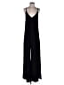 American Threads 100% Polyester Solid Black Jumpsuit Size S - photo 1