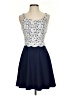 LC Lauren Conrad Blue Cocktail Dress Size 2 - photo 1