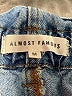 Almost Famous Blue Denim Shorts Size M - photo 3