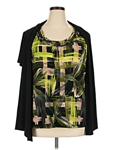 Perseption 3/4 Sleeve Blouse (view 1)