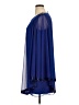 JS Boutique Solid Blue Cocktail Dress Size 14 - photo 5
