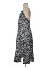 Something Navy Animal Print Silver Casual Dress Size M (estimated) - photo 5