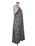 Something Navy Animal Print Silver Casual Dress Size M (estimated) - photo 4