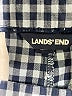 Lands' End Checkered-gingham Blue Casual Pants Size 14 - photo 4