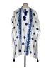 J.Crew 100% Cotton Blue Poncho Size S - photo 1