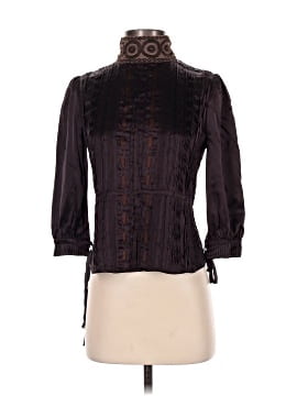 Malandrino 3/4 Sleeve Silk Top