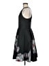 Ted Baker London 100% Polyester Floral Black Cocktail Dress Size 8 (3) - photo 5