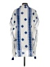 J.Crew 100% Cotton Blue Poncho Size S - photo 2