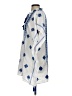 J.Crew 100% Cotton Blue Poncho Size S - photo 5