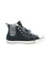 Converse 100% Leather Black Sneakers Size 10 - photo 1
