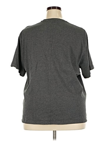 Madewell Heathered Cotton Relaxed Oversized Tee (view 2)